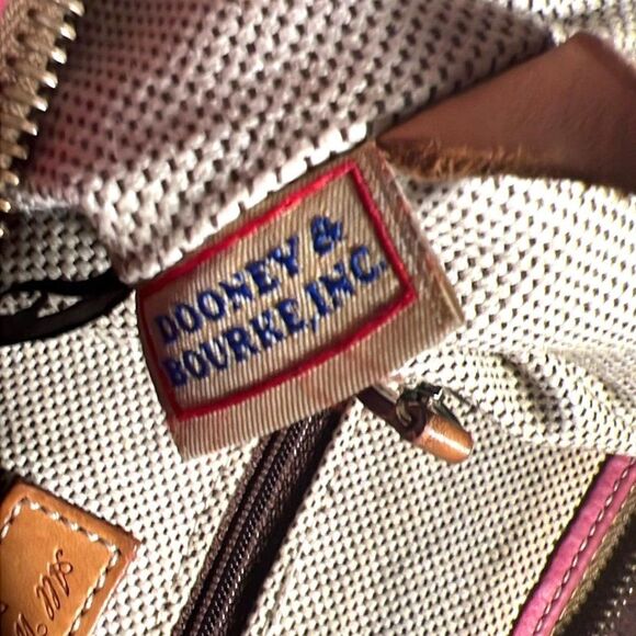 Dooney & Bourke Pink Pebbled Leather Bag - GUC - Picture 8 of 9